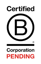 Certified B corporation pending